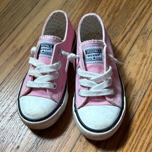 Pink Kids Sneakers- slip on